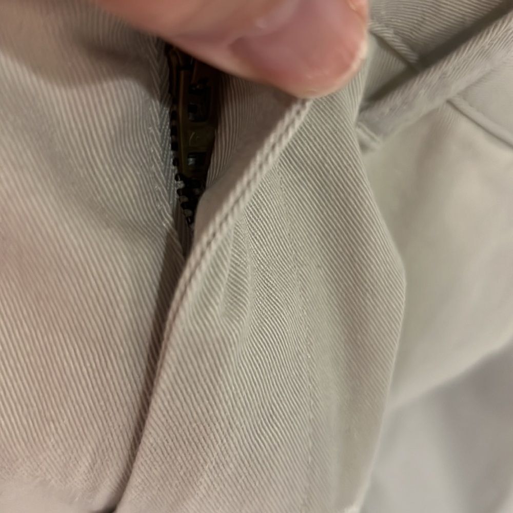 J. Crew factory Straight-fit flex chino pant in Stone NWT size 38/32 - Picture 7 of 14